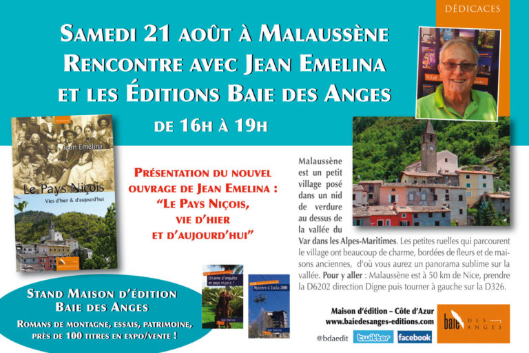 Actualités Baie des Anges éditions